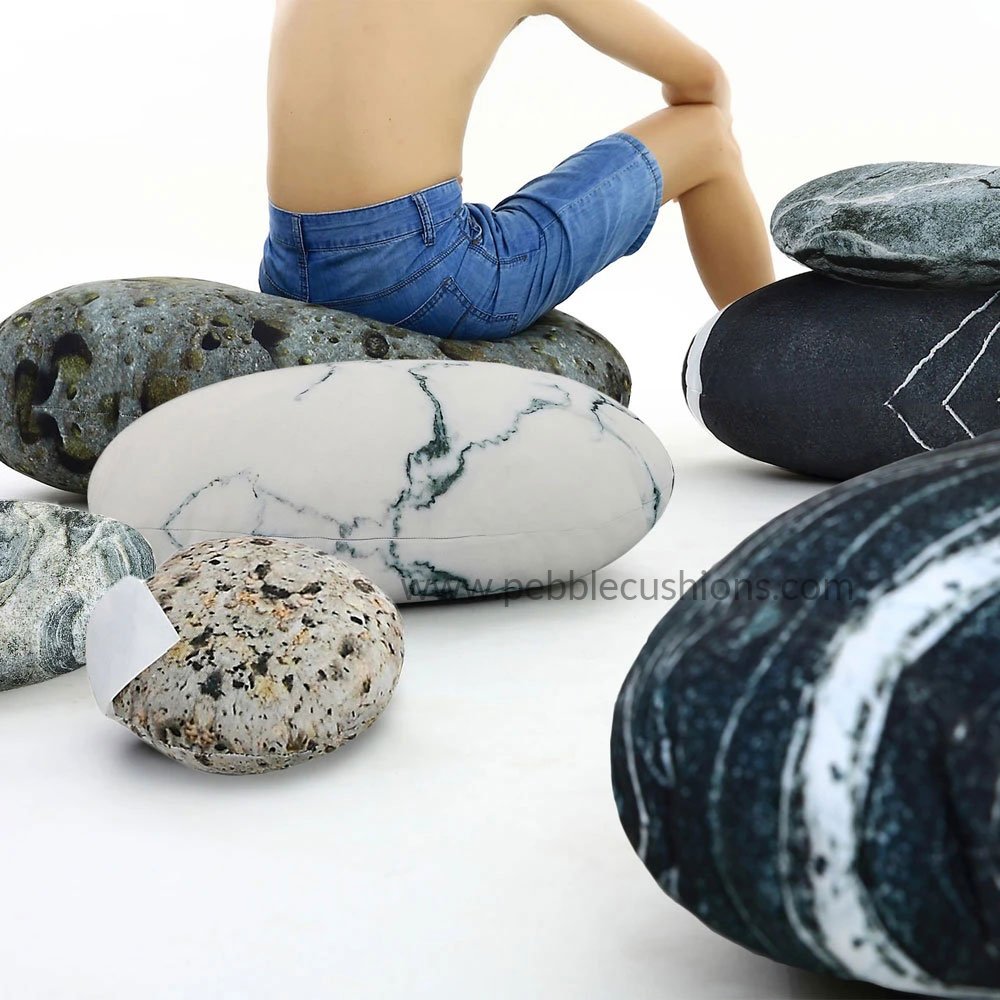 Pillows That Look Like Rocks 