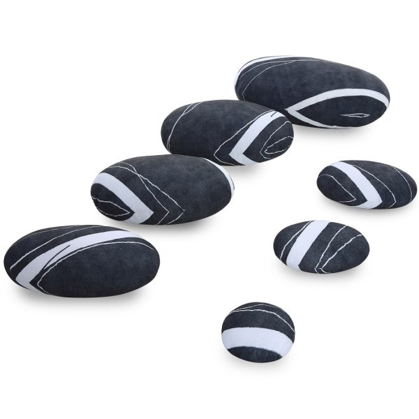 Stone Floor Pillows Pebble Floor Cushions - obrazek 2