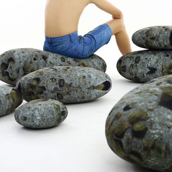 Rock Shaped Pillows Soft Rock Pillows - Image 2