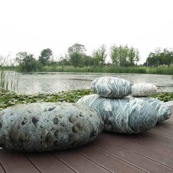 Rock-Shaped Pillows : rock-shaped