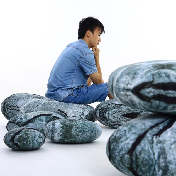 Pebble Cushions Large Pillows Rock Pillows - obrazek 4