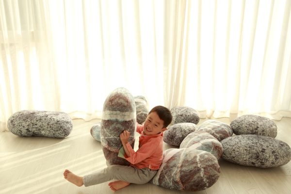 Pebble Floor Rock Cushions Pebble Cushions - Image 3