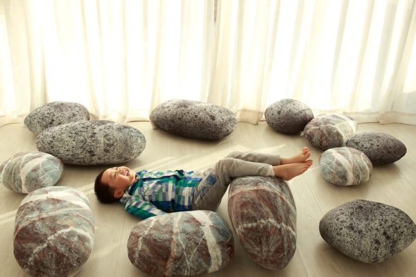Pebble Floor Rock Cushions Pebble Cushions - Image 4