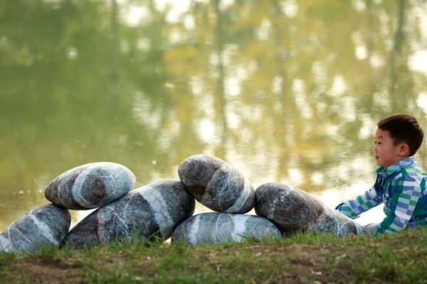 Pebble Floor Rock Cushions Pebble Cushions - Image 5
