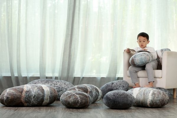 Living Pebble Floor Cushions Pebble Cushions - Image 8