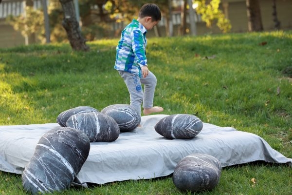Pebble Floor Stone Cushions Pebble Cushions - Imagen 6