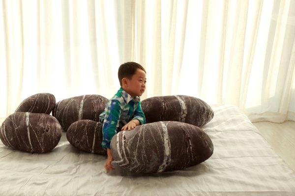 Pebble Floor Stone Cushions Pebble Cushions - Imagen 10