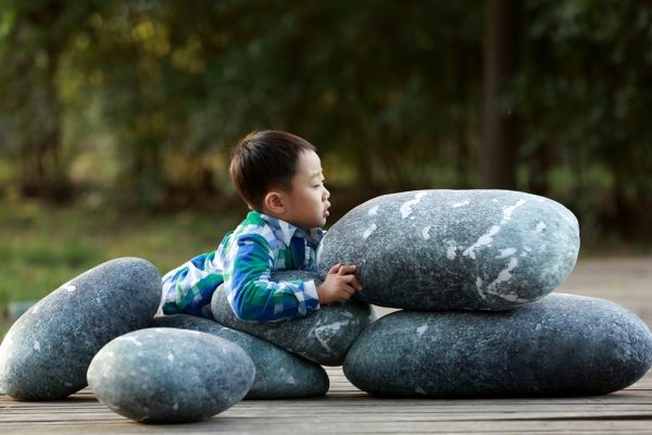Decorative Pebble Floor Cushions Pebble Cushions - Image 10