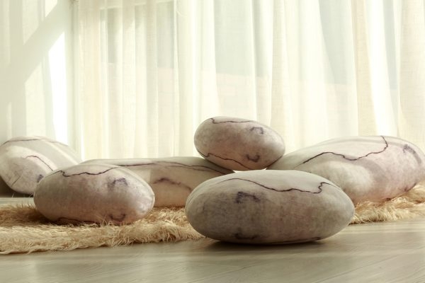 Pebble-shaped Floor Cushions Pebble Cushions - Image 3
