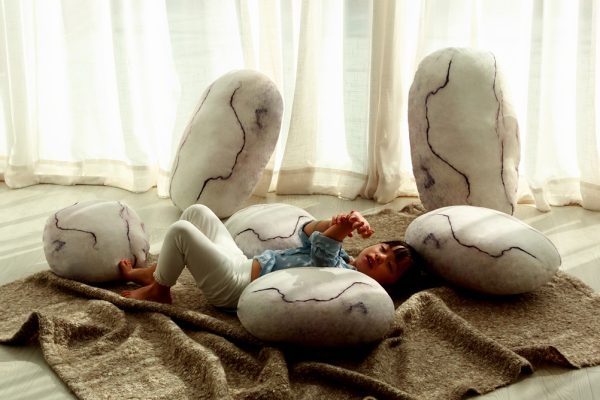 Pebble-shaped Floor Cushions Pebble Cushions - Image 5