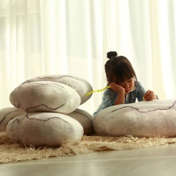 Pebble-shaped Floor Cushions Pebble Cushions