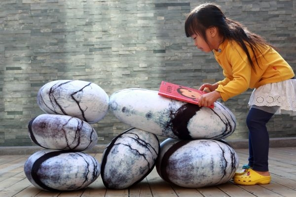 Living Stones Floor Cushions Pebble Cushions - Image 4