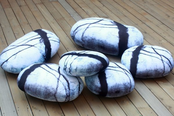 Living Stones Floor Cushions Pebble Cushions - Image 3
