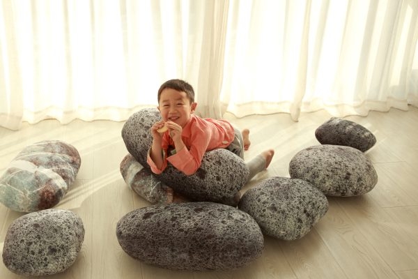 Cobblestone Floor Cushions Pebble Cushions - Image 5
