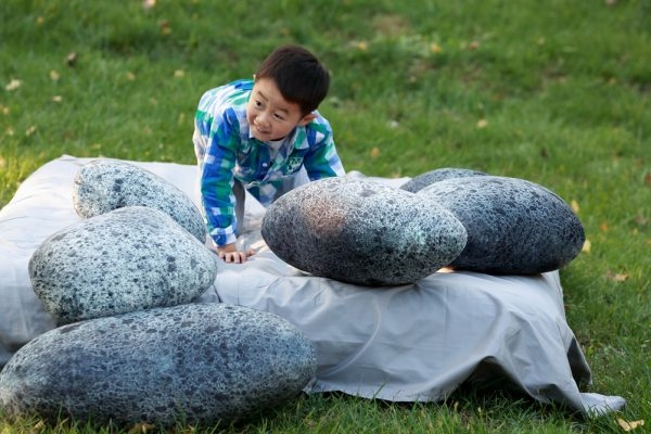 Cobblestone Floor Cushions Pebble Cushions - Image 3