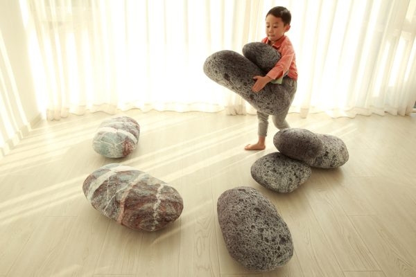 Cobblestone Floor Cushions Pebble Cushions - Image 7