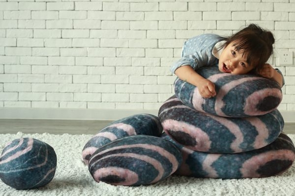 Cobblestone Floor Pillows Pebble Cushions — изображение 4