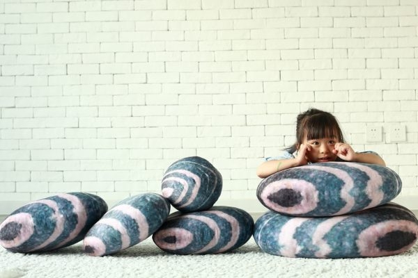 Cobblestone Floor Pillows Pebble Cushions — изображение 5