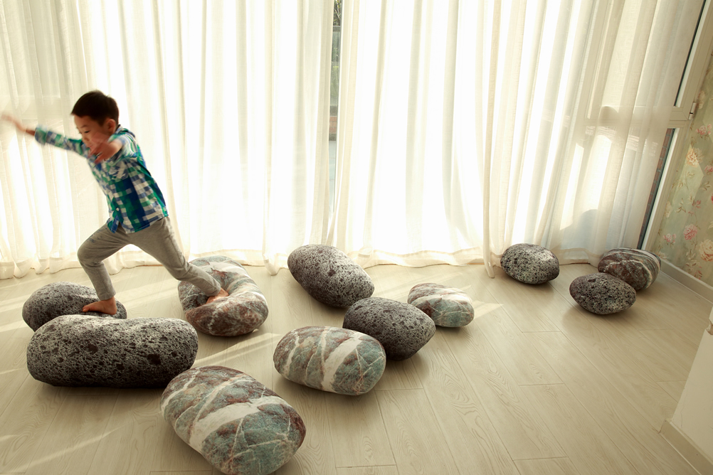Rock pillows clearance
