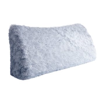 blue plush large reading pillow 3606