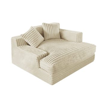 grande sedia accogliente da pavimento chaise lounge 3638