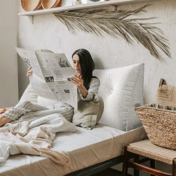 large wedge reading pillow for bed 3998
