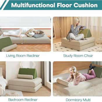 multi piece folding sofa 3611