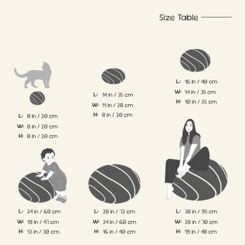 μαξιλάρια με βότσαλα neolivingstones 6869