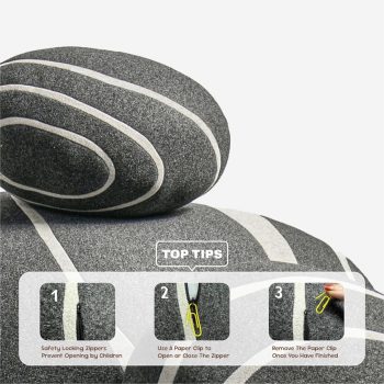 μαξιλάρια με βότσαλα neolivingstones 6870